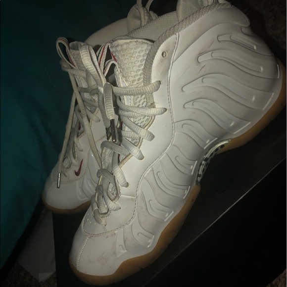 White Gucci X Nike Foamposite - Picture 2 of 5